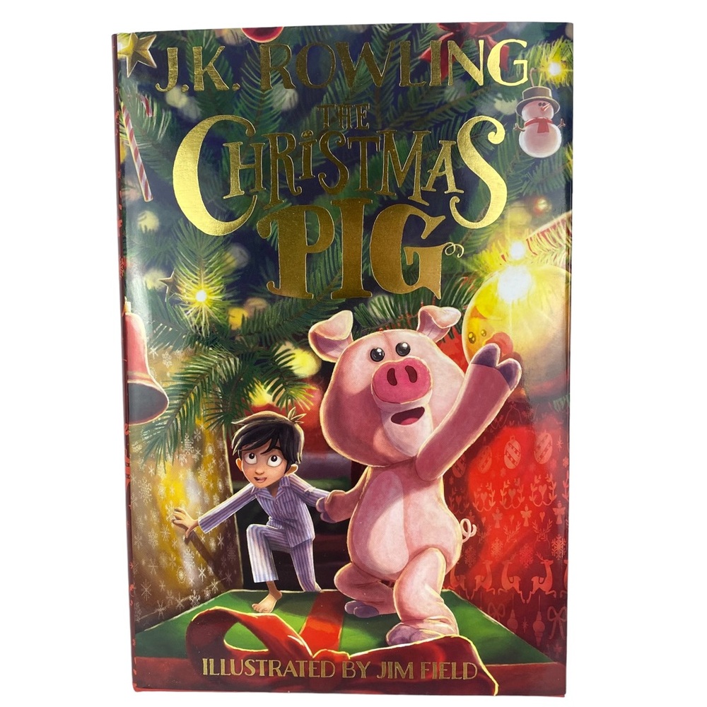 The Christmas Pig by JK Rowling - Hardcover book